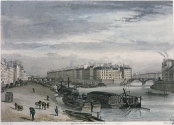 Die Île Saint-Louis, 1832